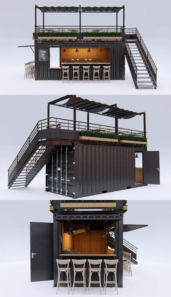 MOMOCO 20ft Shipping Container Bar